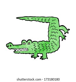 cartoon crocodile