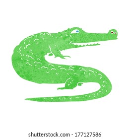 cartoon crocodile
