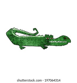cartoon crocodile