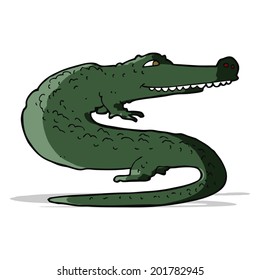 cartoon crocodile