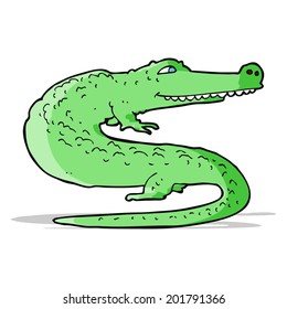 cartoon crocodile