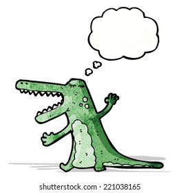 cartoon crocodile