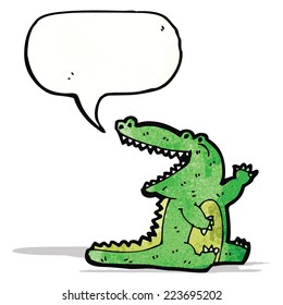 cartoon crocodile