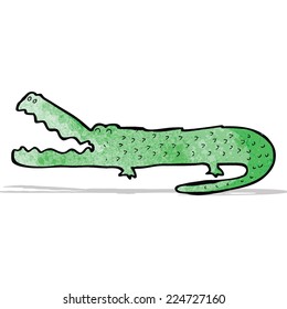 cocodrilo de dibujos animados