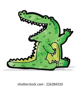 cartoon crocodile