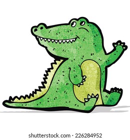 cartoon crocodile