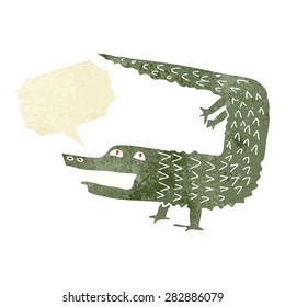 cartoon crocodile