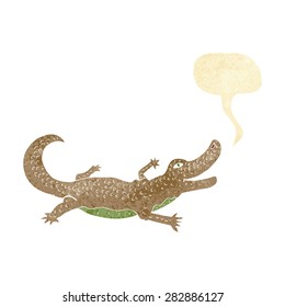 cartoon crocodile