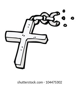 cartoon cross