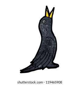 cartoon crow