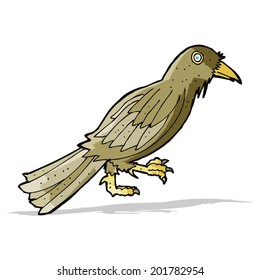 cuervo de dibujos animados