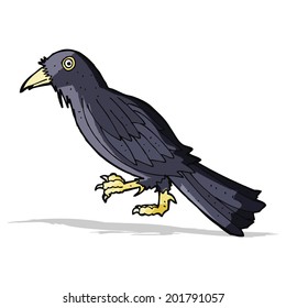 cartoon crow