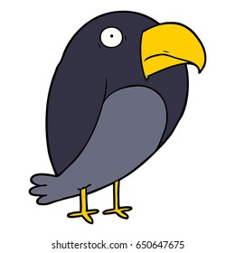 cartoon crow