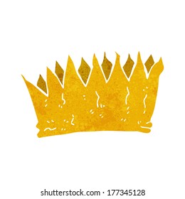 corona de dibujos animados