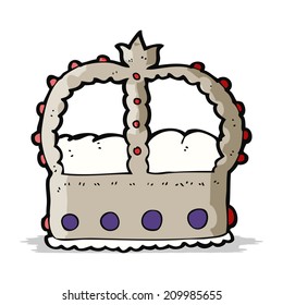 corona de dibujos animados