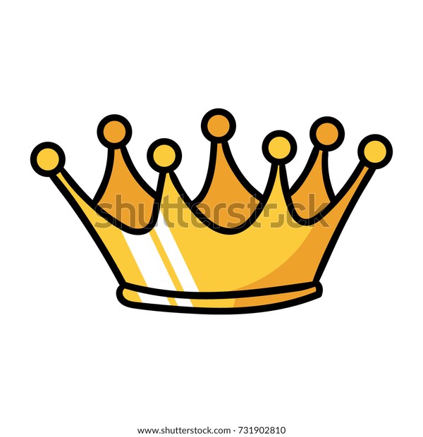 漫画の王冠 のベクター画像素材 ロイヤリティフリー