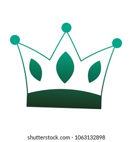 cartoon crown jewelry gems ornament