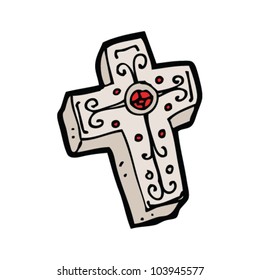 cartoon crucifix