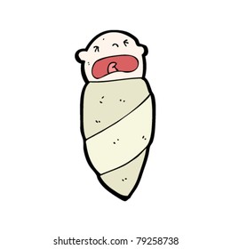 bebé llorando dibujos animados