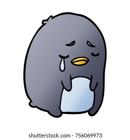 Karikaturenweinpinguin
