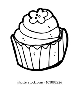 cartoon cup cake