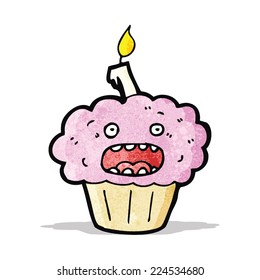 cartoon cup cake