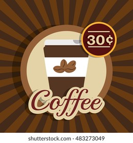 cartoon cup coffee design design