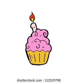 cartoon cupcake