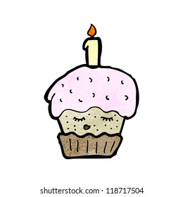 cartoon cupcake