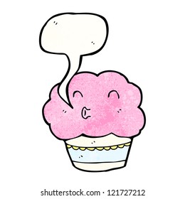 cartoon cupcake