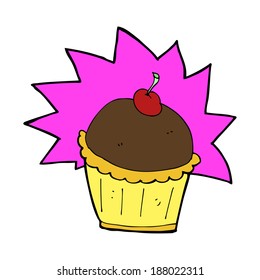 cartoon cupcake