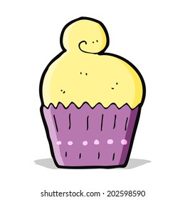 cartoon cupcake