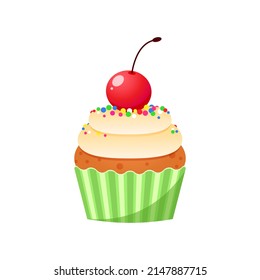 27,587 Cartoon cherry cupcake Images, Stock Photos & Vectors | Shutterstock