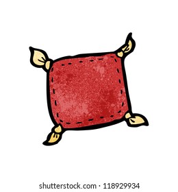 almohadón de dibujos animados