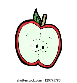 caricatura corta manzana
