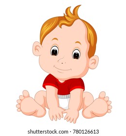 cartoon cute baby