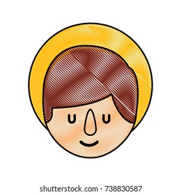 cartoon cute baby jesus christ christmas image