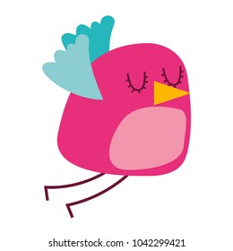 cartoon cute bird adorable animal
