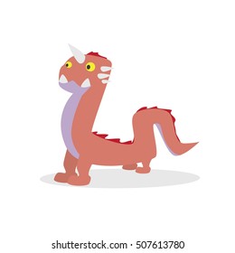 Cartoon cute character monsters vector isolated on white background. Vector flat illustration