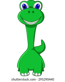 Cartoon cute dinosaur