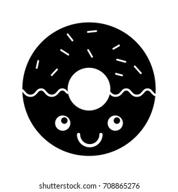 cartoon cute donut dessert food kawaii