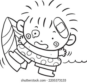 Cartoon Cute Doodle Coloring Page Kawaii Anime Illustration Clipart Character Chibi Drawing Manga