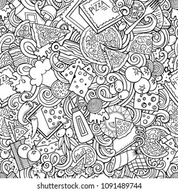 1,223 Coloring pages pizza Images, Stock Photos & Vectors | Shutterstock