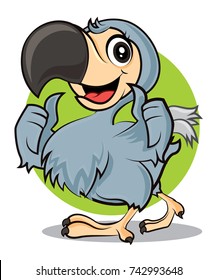 cartoon dodo bird