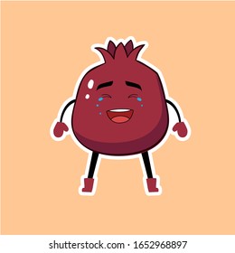cartoon Cute and kawaii Beet. Beetroot. Healthy Food concept.