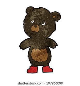 cartoon cute little bear
