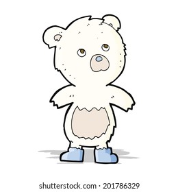 cartoon cute little bear