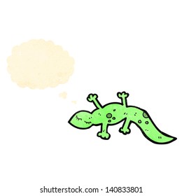 caricatura lagarto lindo