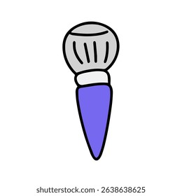 Cartoon cute mascara, brush tools, makeup cartoon