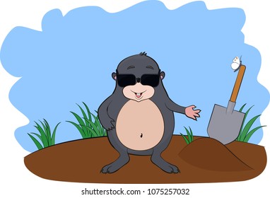 Cartoon Mole Stock Images, Royalty-Free Images & Vectors | Shutterstock